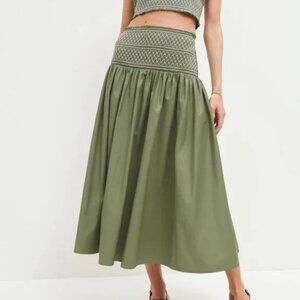 Reformation Sage Green Skirt NWT